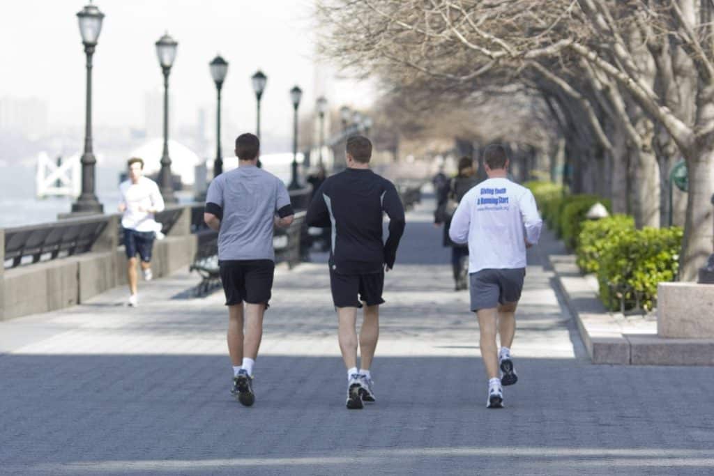 Jogging entre amis