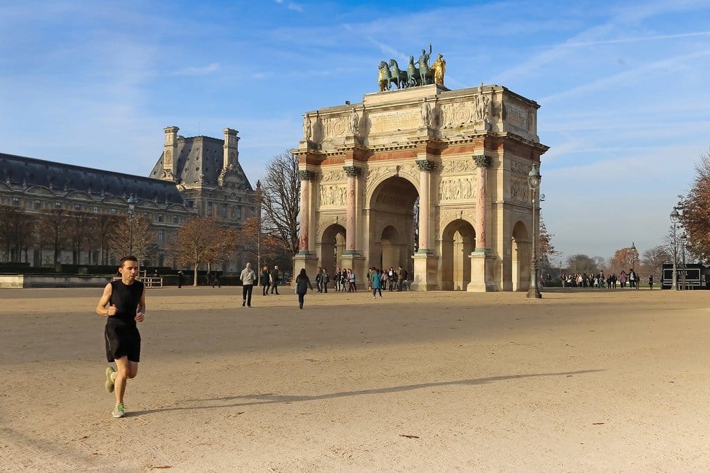 coach sportif jardin des tuileries ban