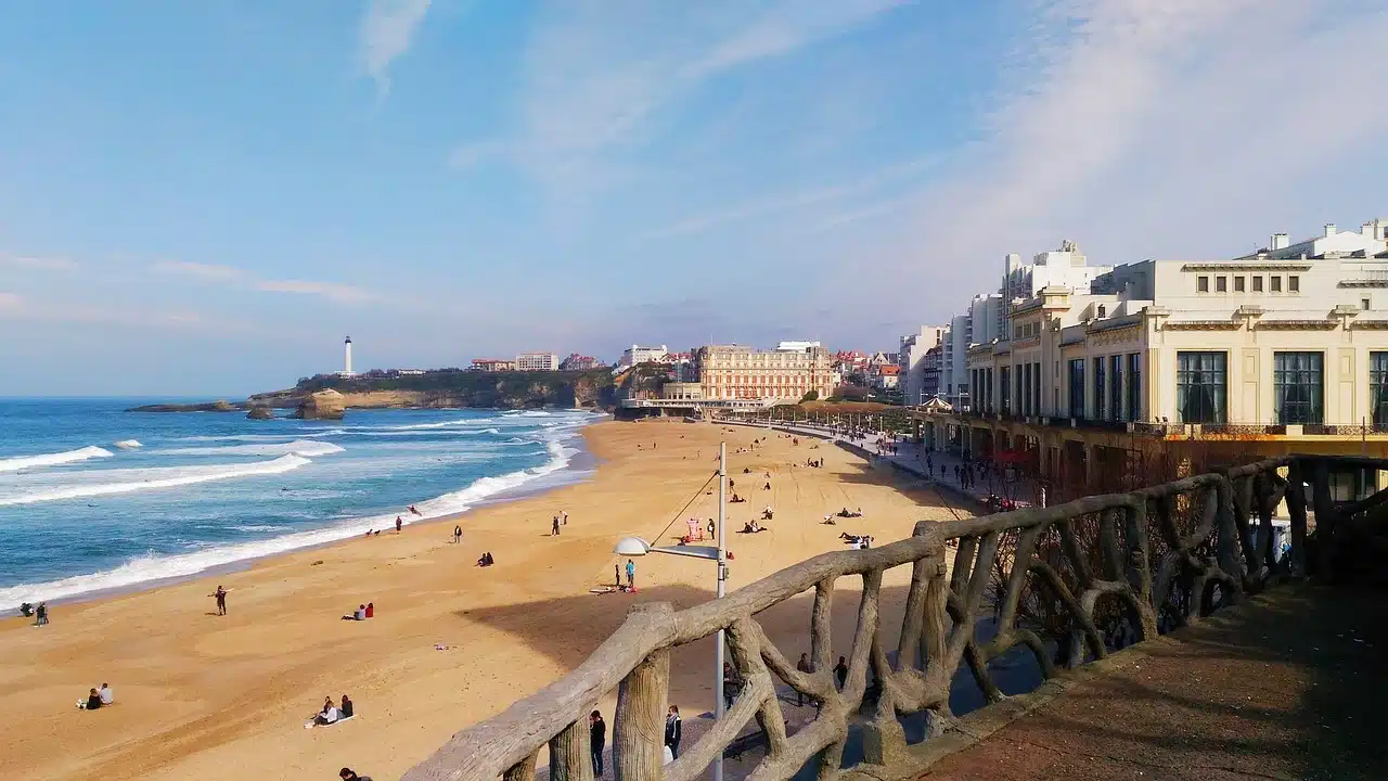 Biarritz dans les Pyrénées-Atlantiques