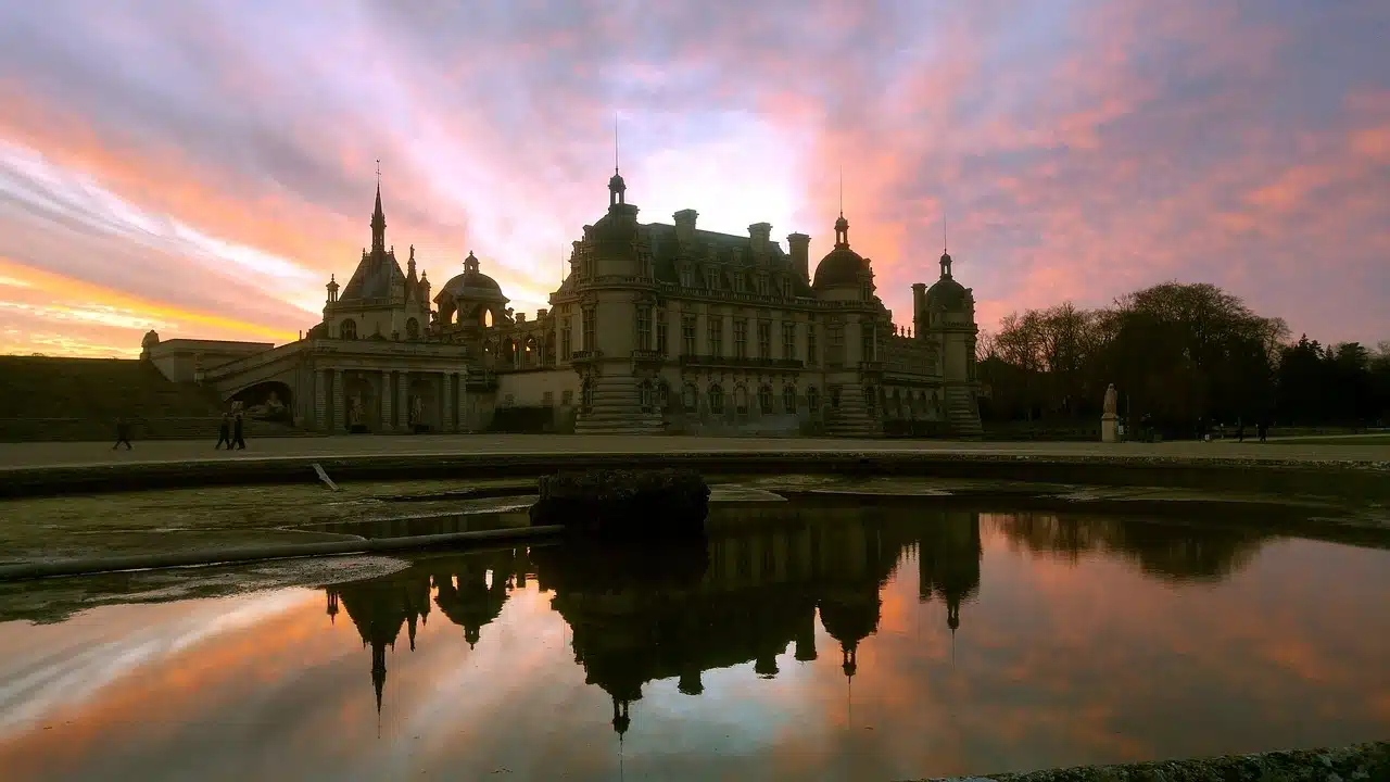 château chantilly dans l'Oise