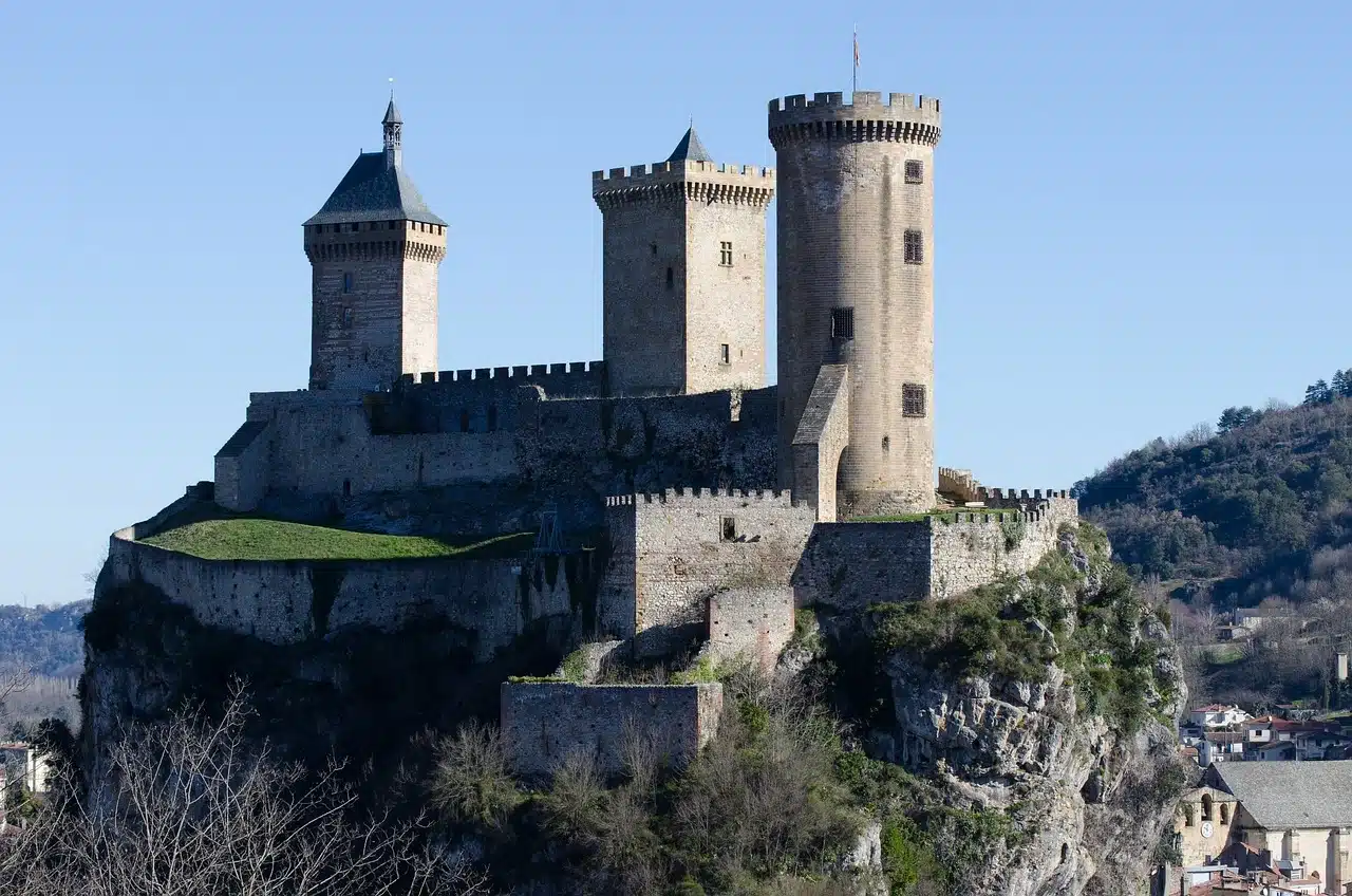 château de foix en Ariège