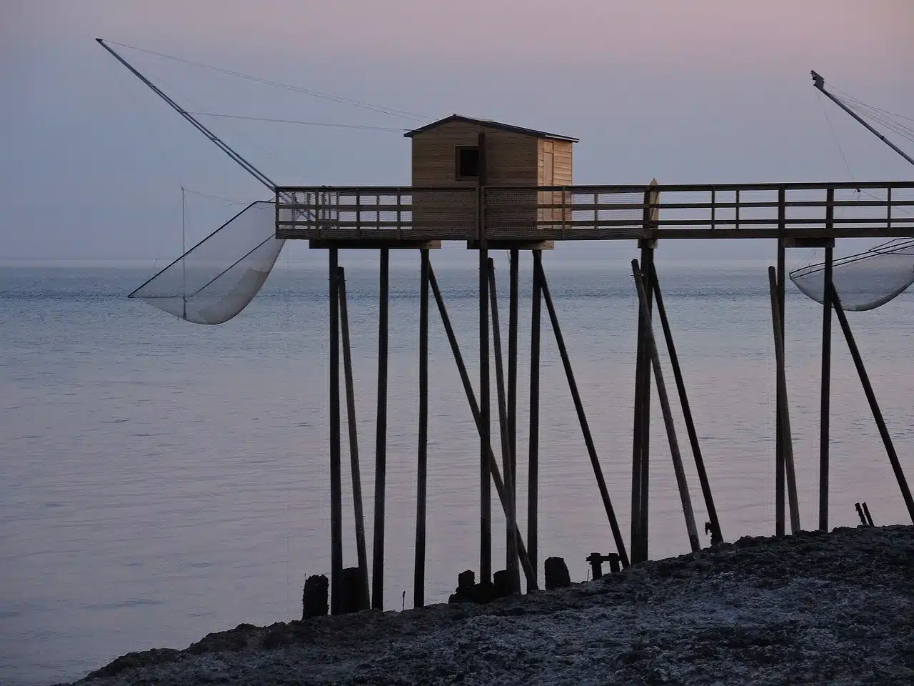 pêche au carrelet en Gironde