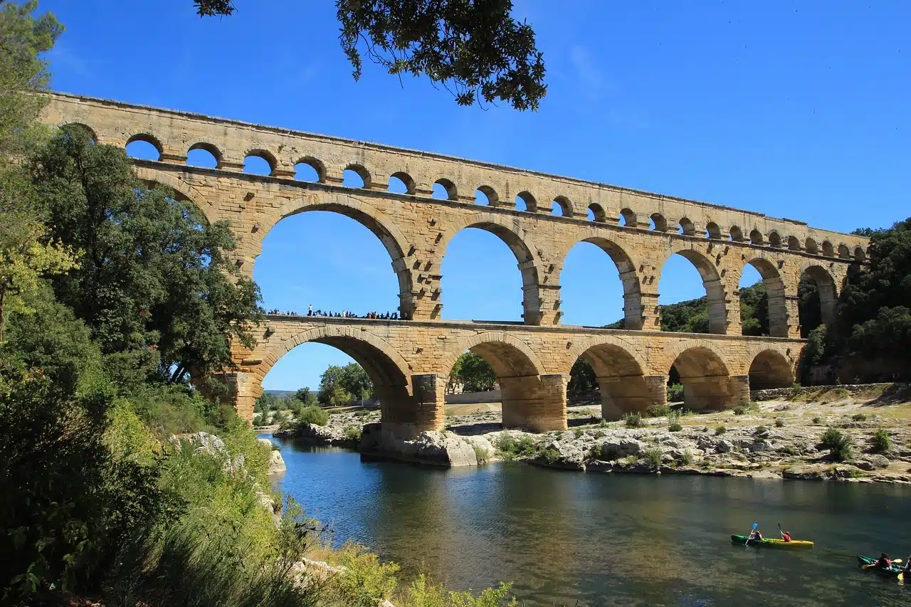 Photo du pont du Gard